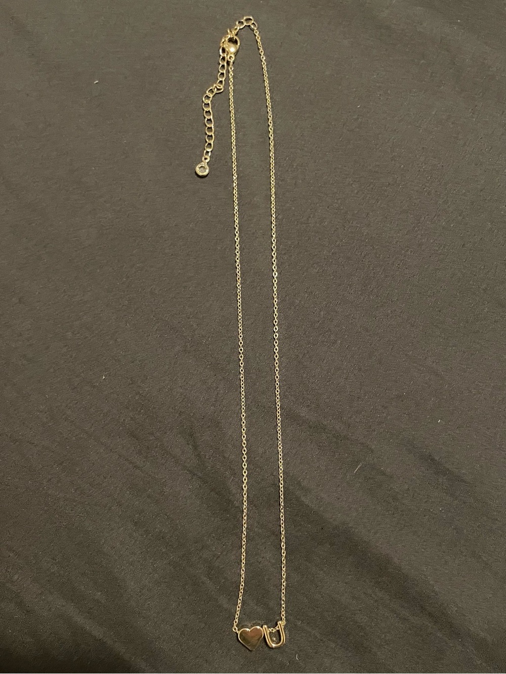 New - 14k gold plated necklace